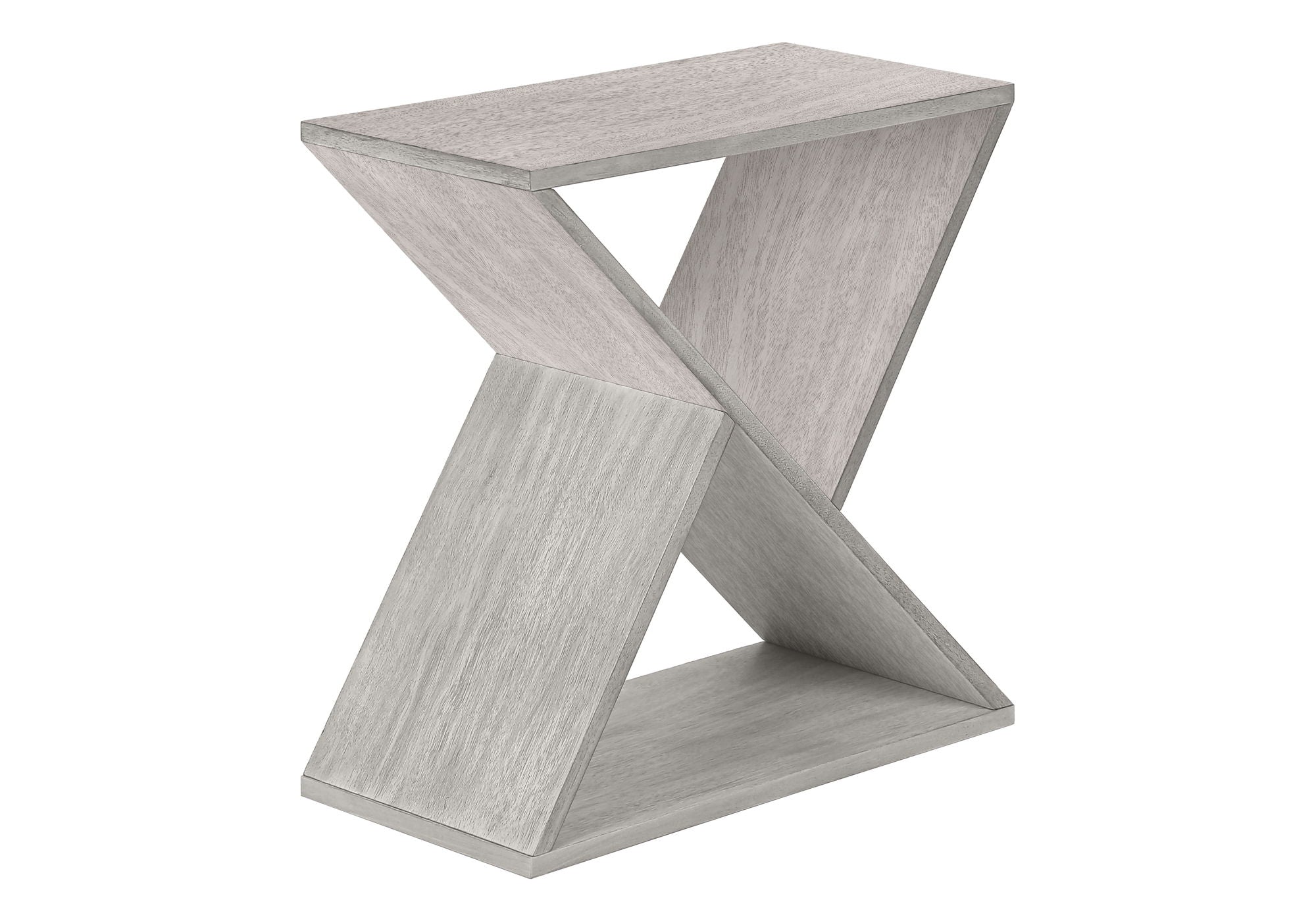 Accent Side Table, Contemporary - Gray Wash