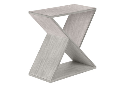 Accent Side Table, Contemporary - Gray Wash