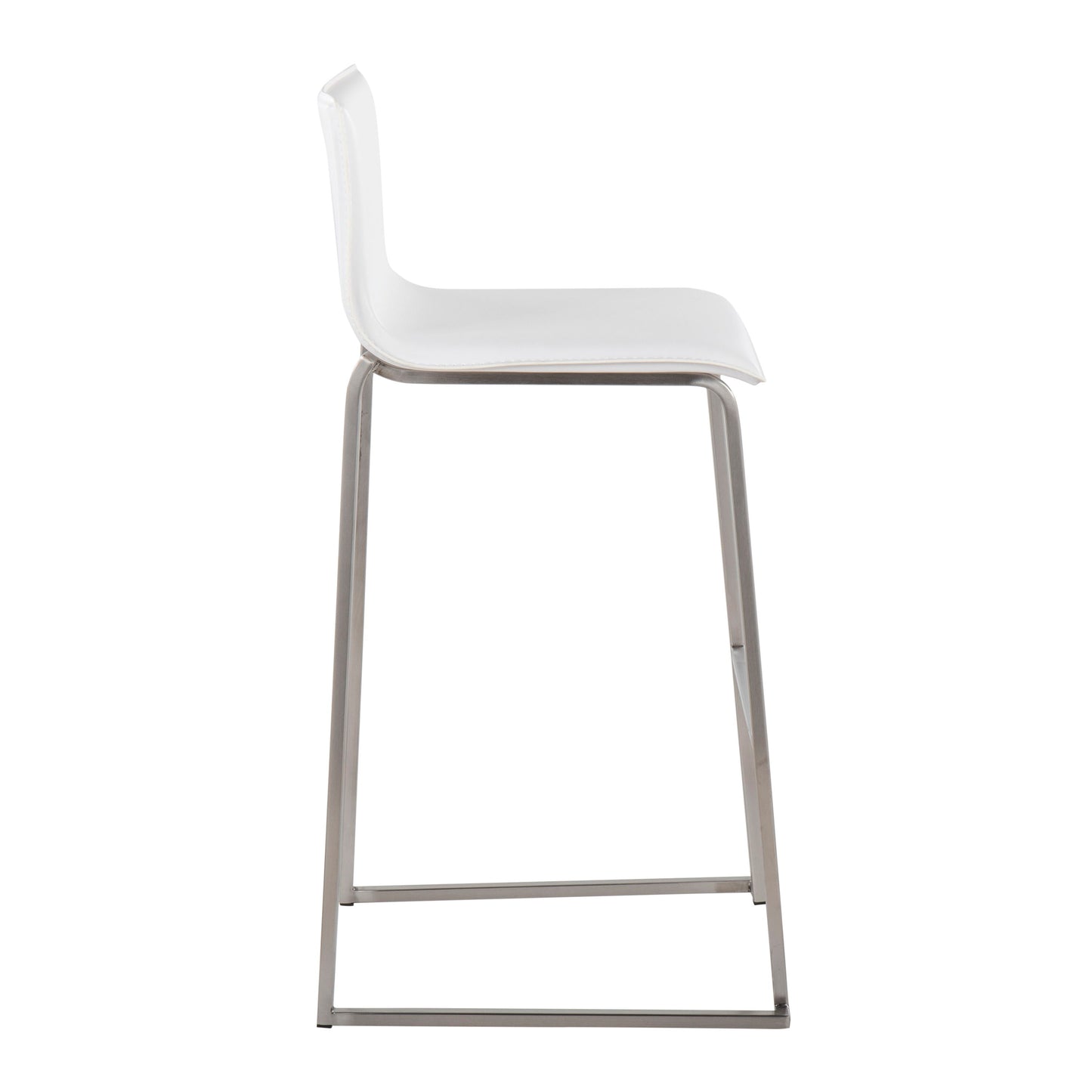 Mara - Contemporary Barstool (Set of 2) - White