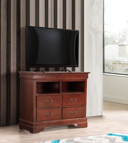 TV Media Chest - Cherry