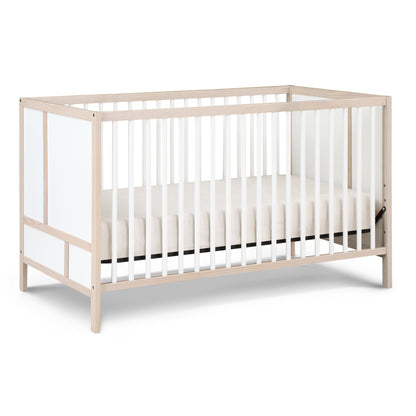 Pixie Finn - 3 In 1 Crib - Washed Natural / White