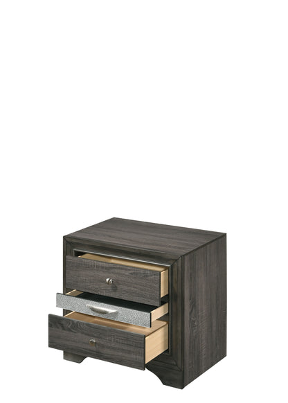 Naima - Nightstand - Gray
