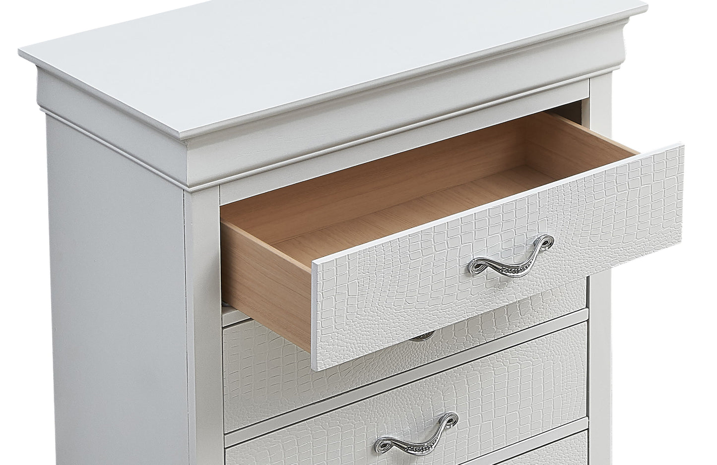 Lorana - Chest - Silver Champagne