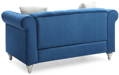 Chic Loveseat - Navy Blue