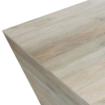 Abba - Square Coffee Table - White Wash