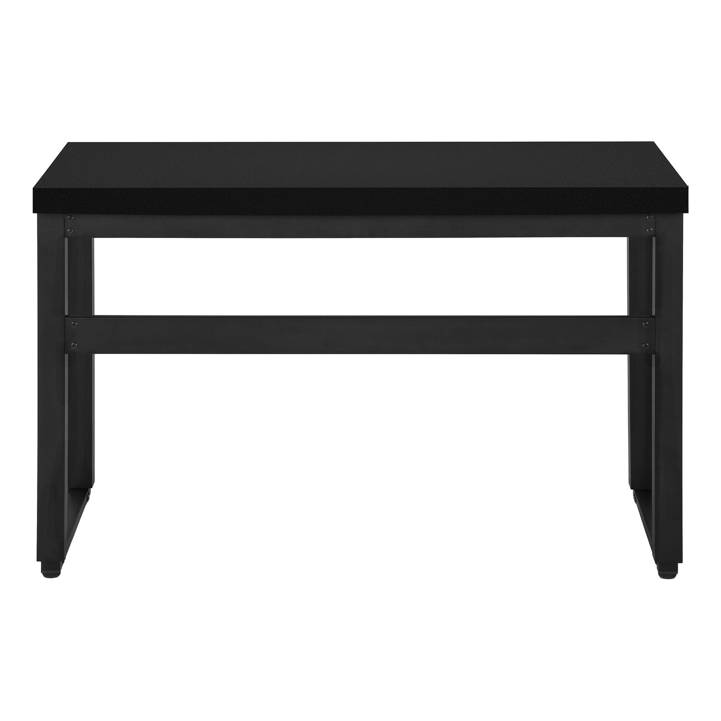 Computer Desk, Home Office, Standing, Adjustable, Laptop, Contemporary - Black