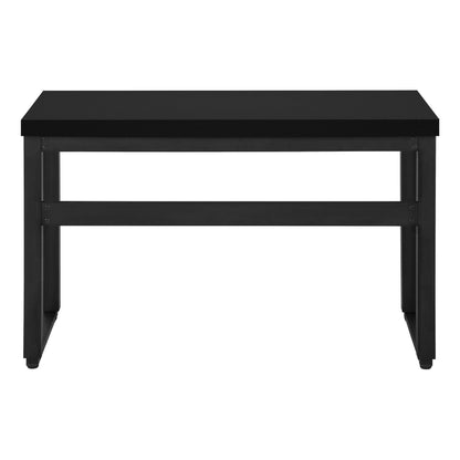 Computer Desk, Home Office, Standing, Adjustable, Laptop, Contemporary - Black
