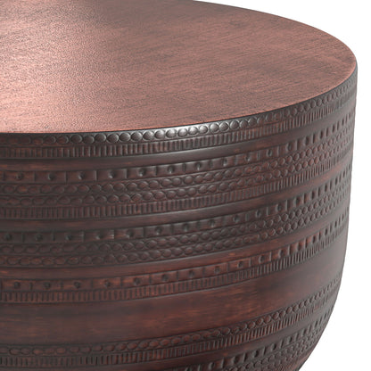 Johnsen - Metal Coffee Table - Bronze