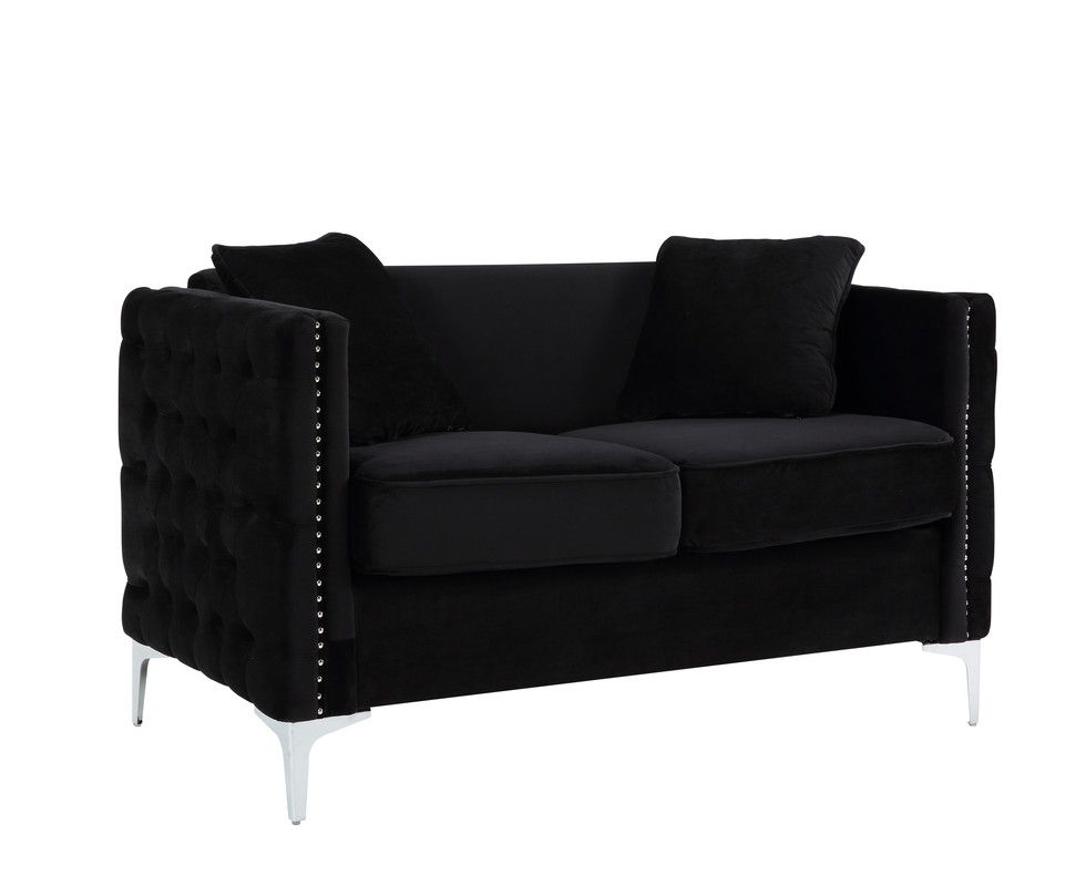 Bayberry - Sofa Loveseat Living Room Set - Black