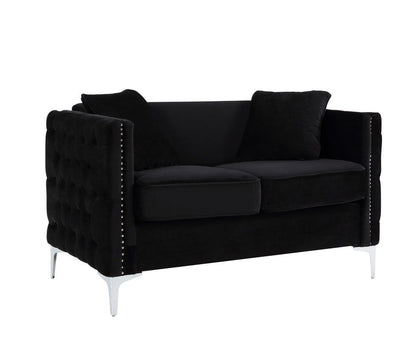 Bayberry - Sofa Loveseat Living Room Set - Black
