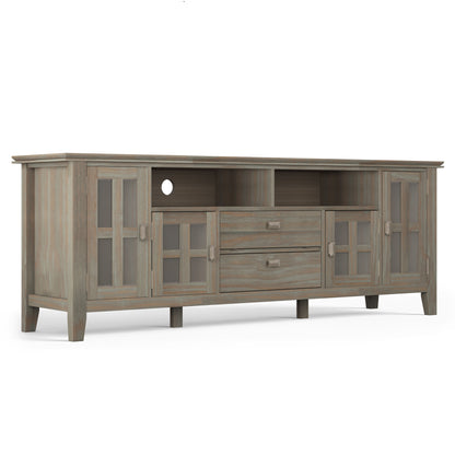 Artisan - TV Media Stand - Distressed Gray