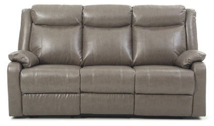 Contemporary Three Seater Sofa - Gray