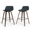 Randolph - Bentwood Counter Or Bar Height Stool (Set of 2) - Blue