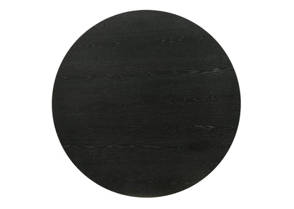 Jasper - Round Console Table - Ebony Black
