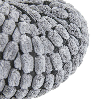 Chenille Weighted Pumpkin (Set of 3) - Gray