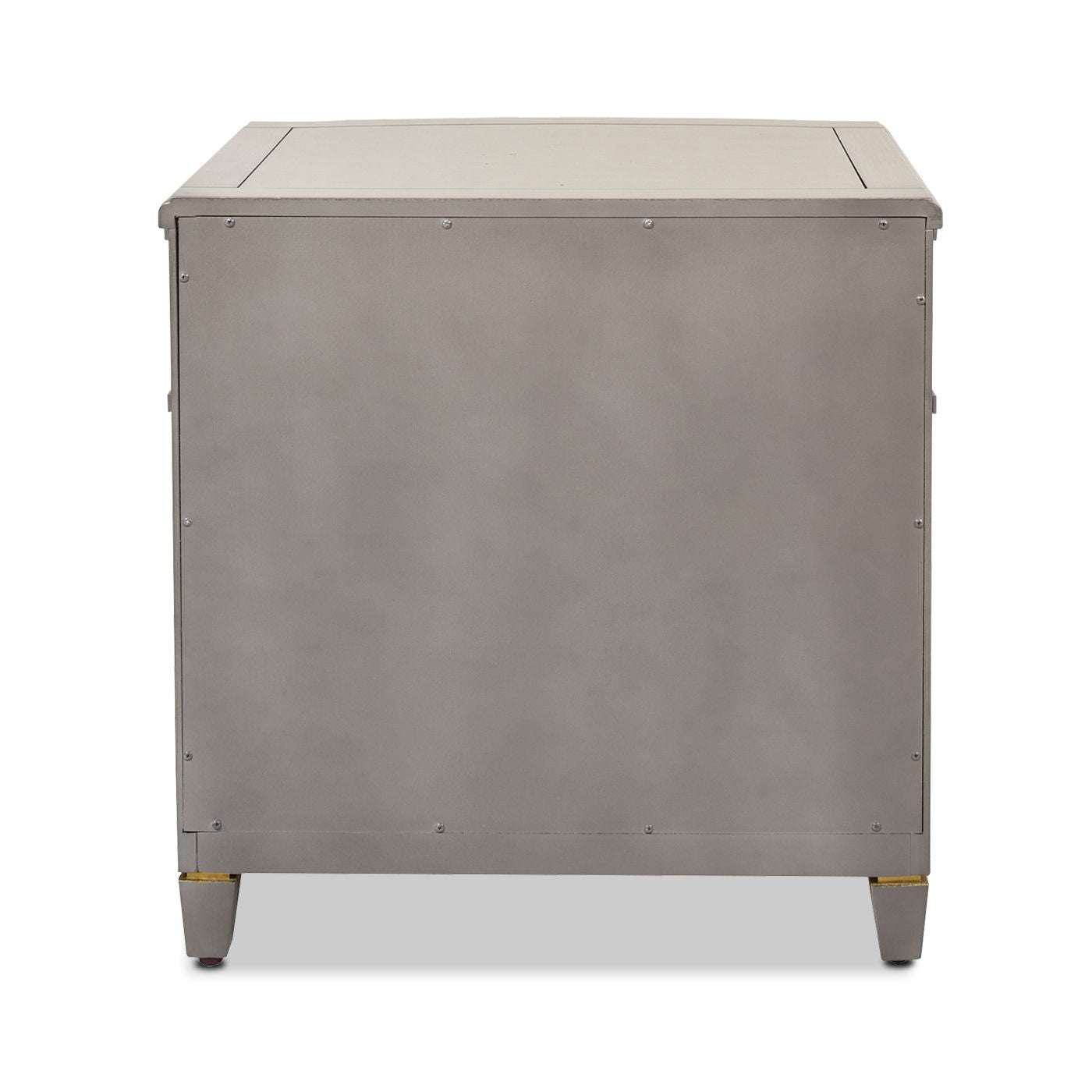 Dauphin - 3 Drawer Accent End Table - Merino White