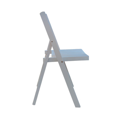 Folding Special Event Chairs, Foldable Style (Set of 4) - White