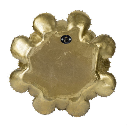 Resin Succulent Wall Plaque - Gold