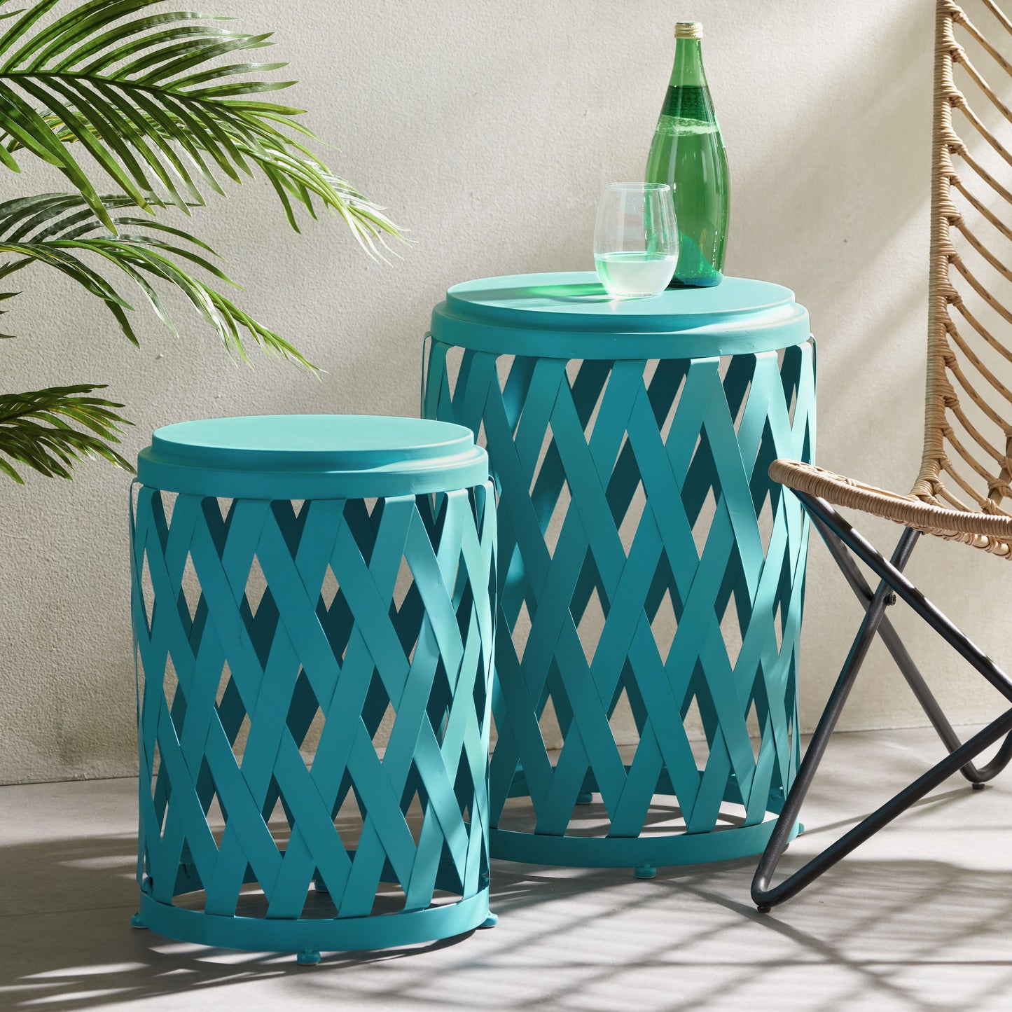 Selen - Side Table - Teal