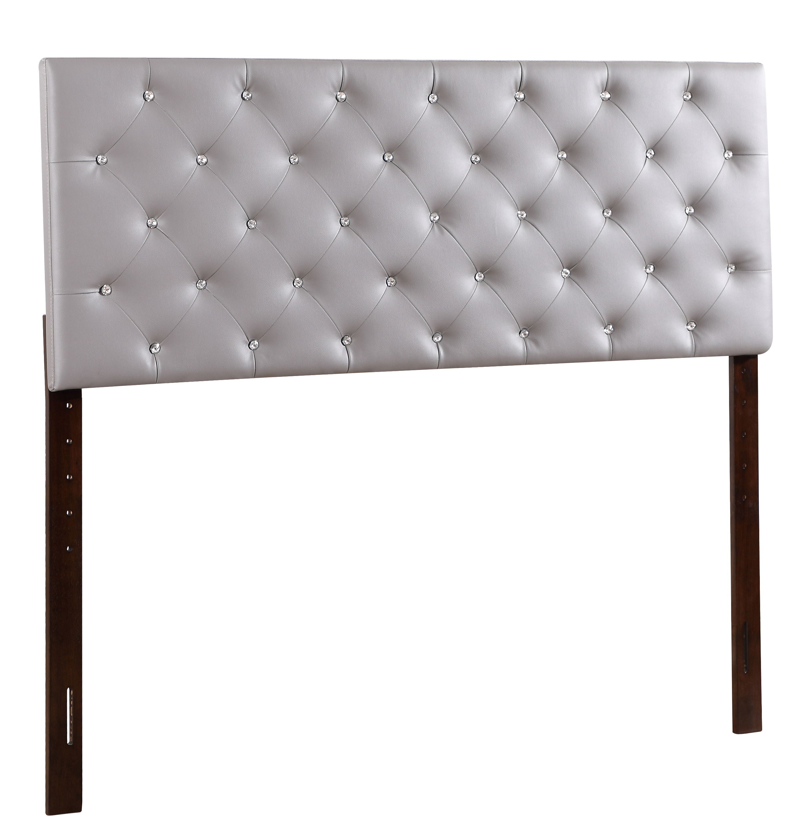 Super Nova - Queen Bed Headboard - Light Gray