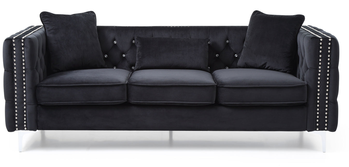 Paige - Sofa - Black