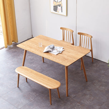 Dining Bench, Table Bench For Living Room - Natural Oak