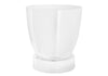 Drum Accent Side Table, Contemporary & Modern - White