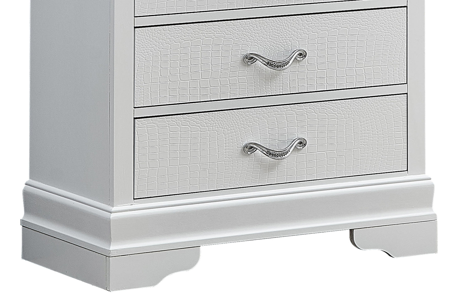 Lorana - Chest - Silver Champagne