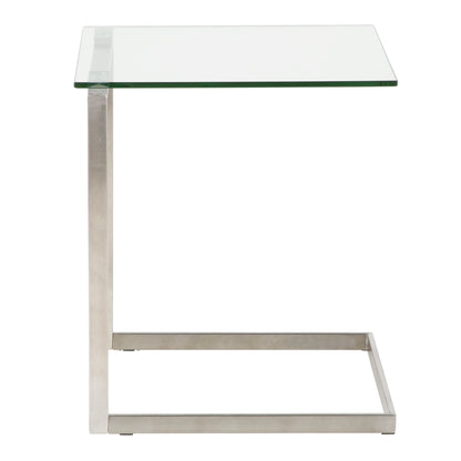 Zenn - Contemporary End Table - Clear