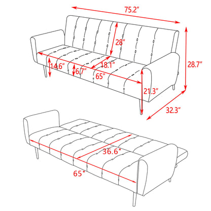 Sofa Bed - Dark Blue