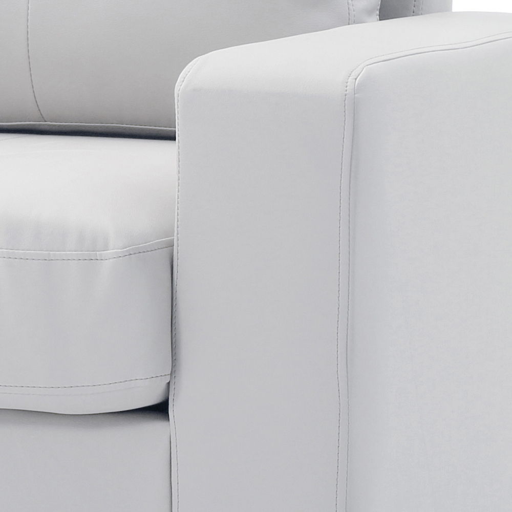 Club Chair For Cozy Spaces - White