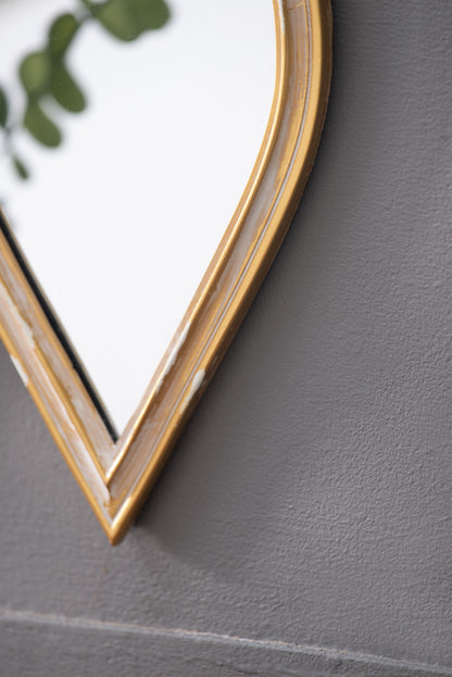 Decorative Mirror For Wall Decor - Antique Gold