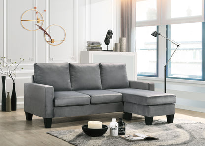Jessica - Sofa Chaise - Gray