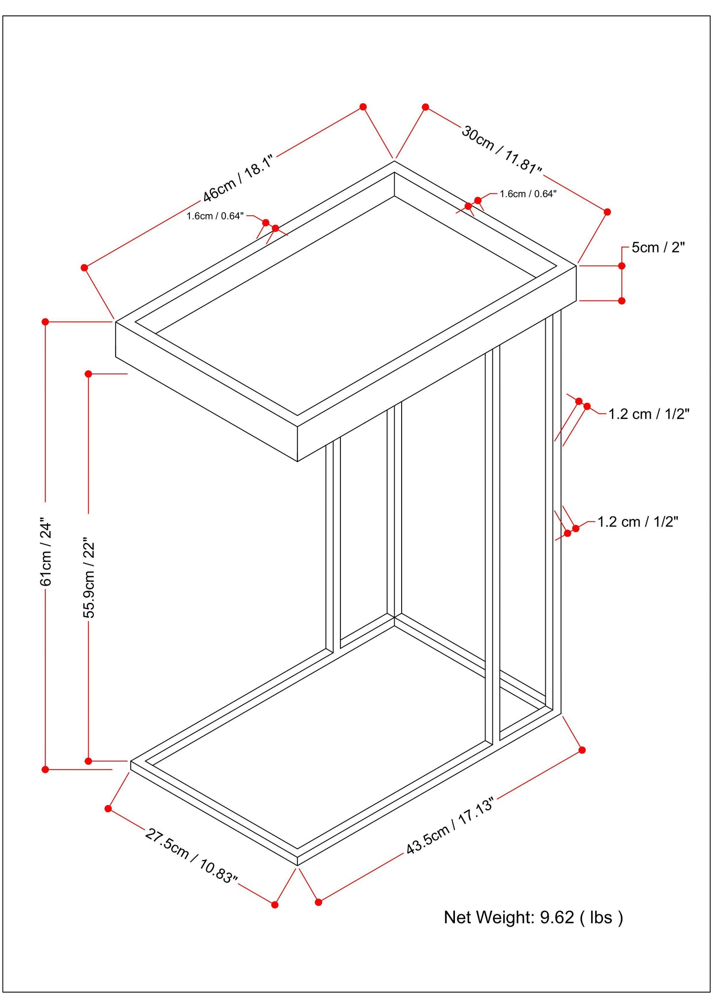 Gallagher - C Side Table - Natural