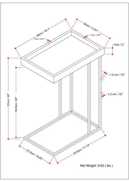 Gallagher - C Side Table - Natural