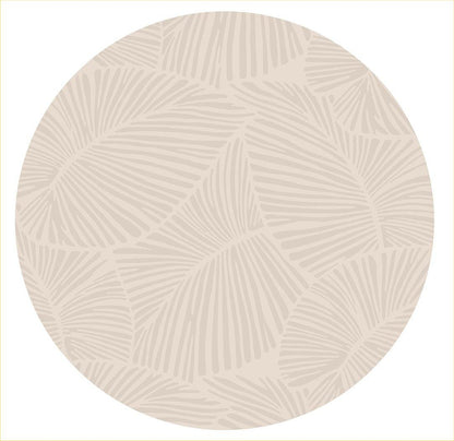 Curve - Round Rug - Beige