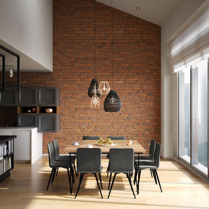 Hunter - Square Dining Table - Natural