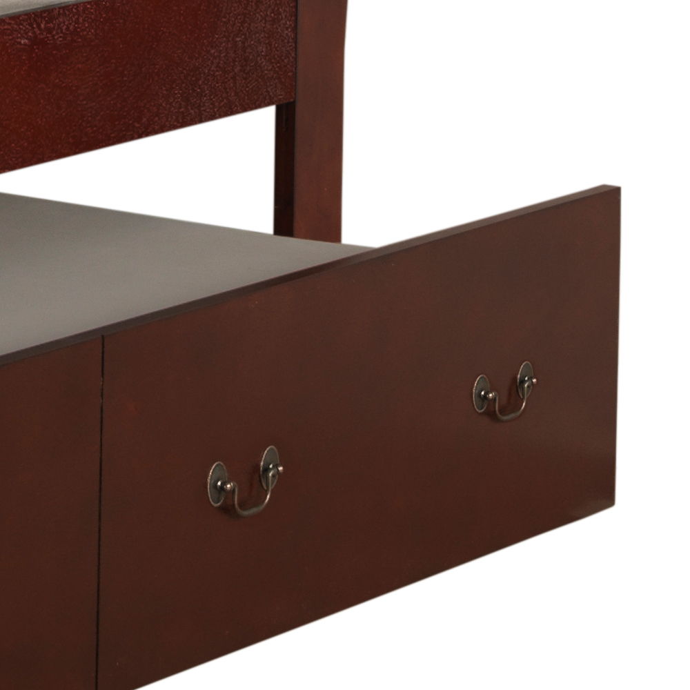 Full Trundle Bed For Comfort Elegant - Cherry