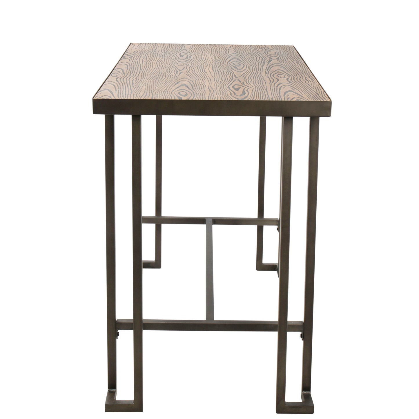 Roman - Industrial Counter Table - Brown