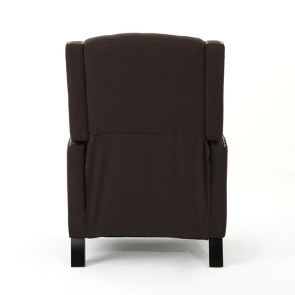 Classic Push Back Chair - Coffee