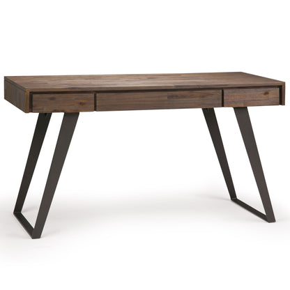 Lowry - Desk - Rustic Natural Aged Brown