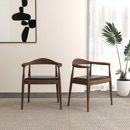 Kelly - Dining Chair - Black / Brown