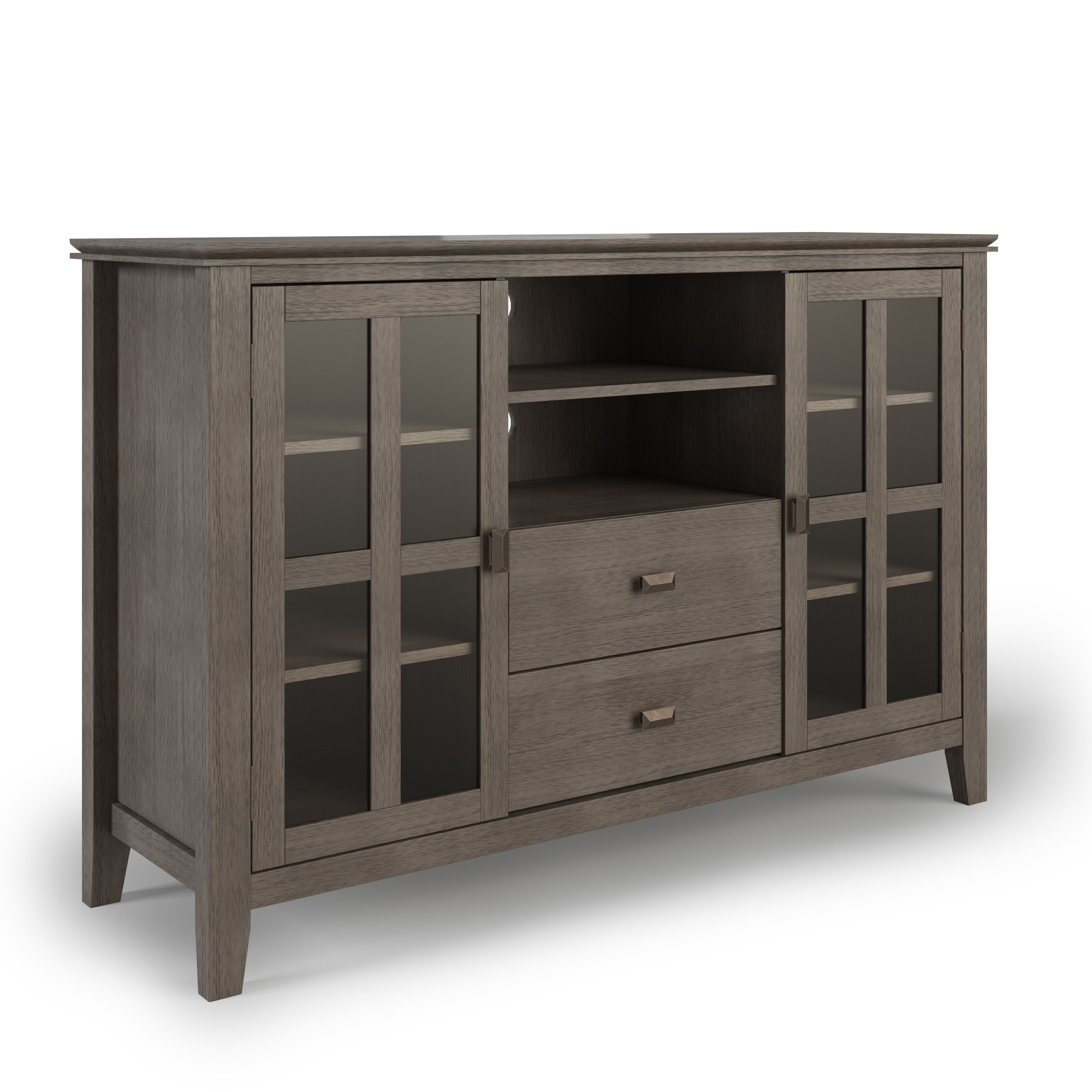 Artisan - Tall TV Media Stand - Farmhouse Gray