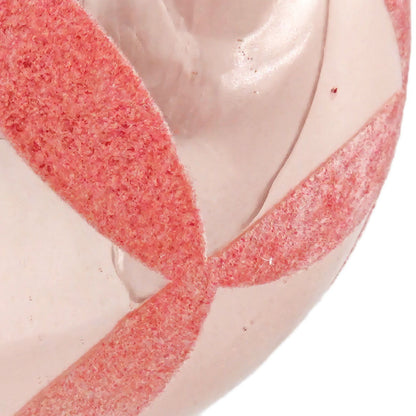 Christmas Ball Ornaments, Glass Decorative Hanging Ball Christmas Tree Ornaments For Holiday Party Decorations (Set of 4) - Pink