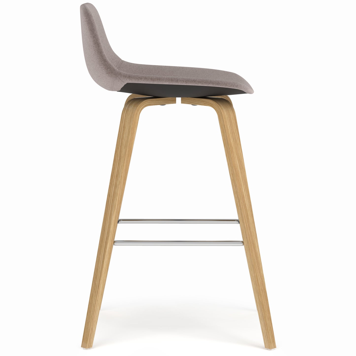 Randolph - Bentwood Counter, Bar Height Stool (Set of 2) - Gray