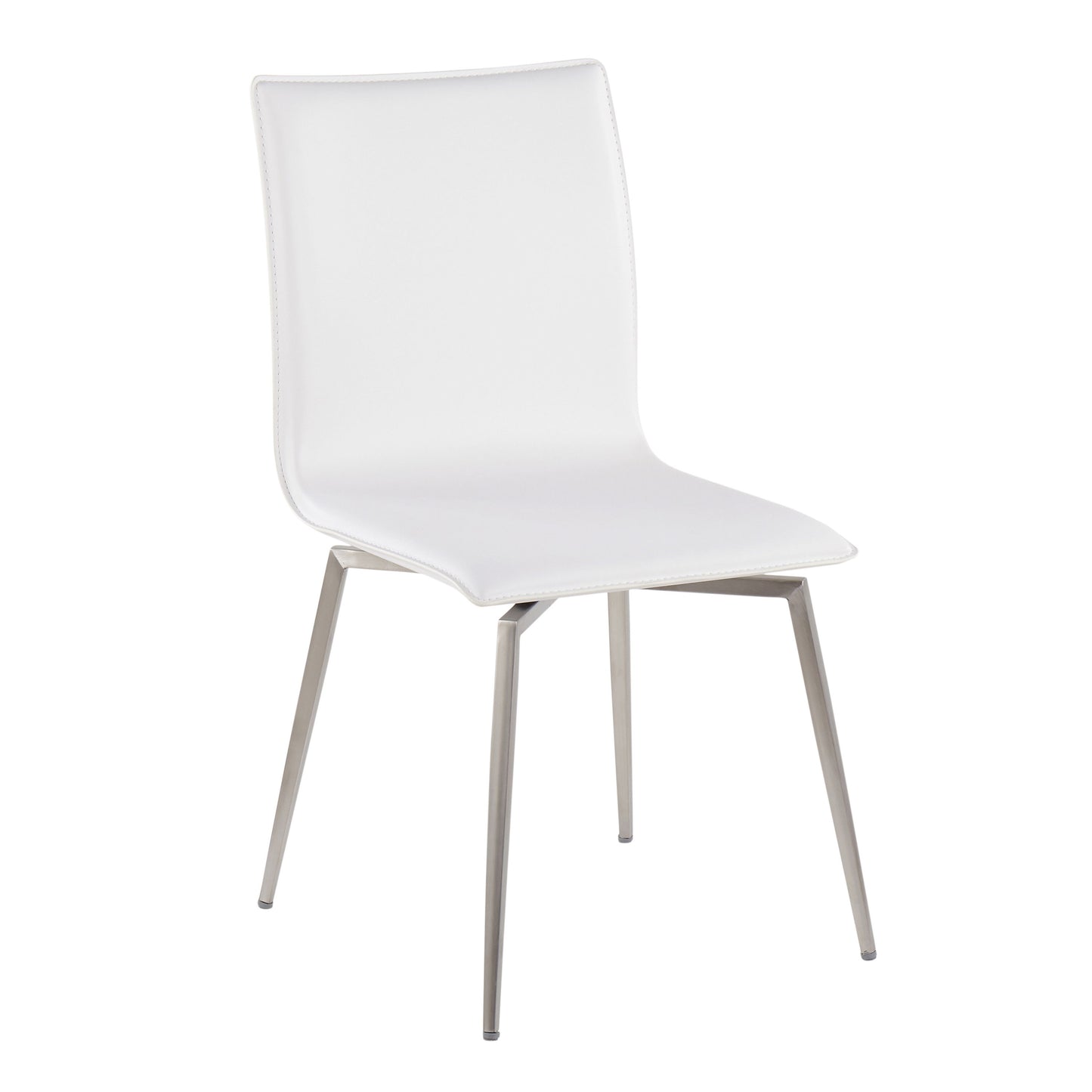Mason - Contemporary Upholstered Chair (Set of 2) - White