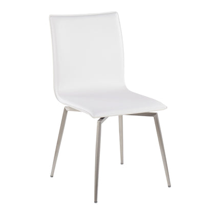 Mason - Contemporary Upholstered Chair (Set of 2) - White