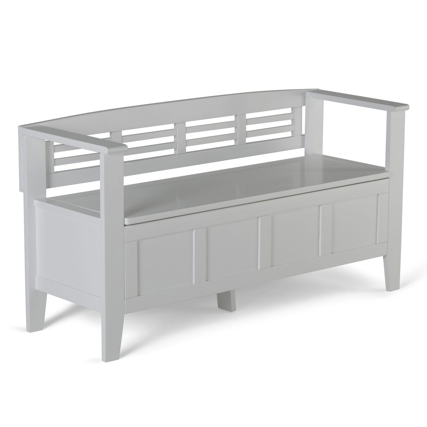 Adams - Entryway Storage Bench - White
