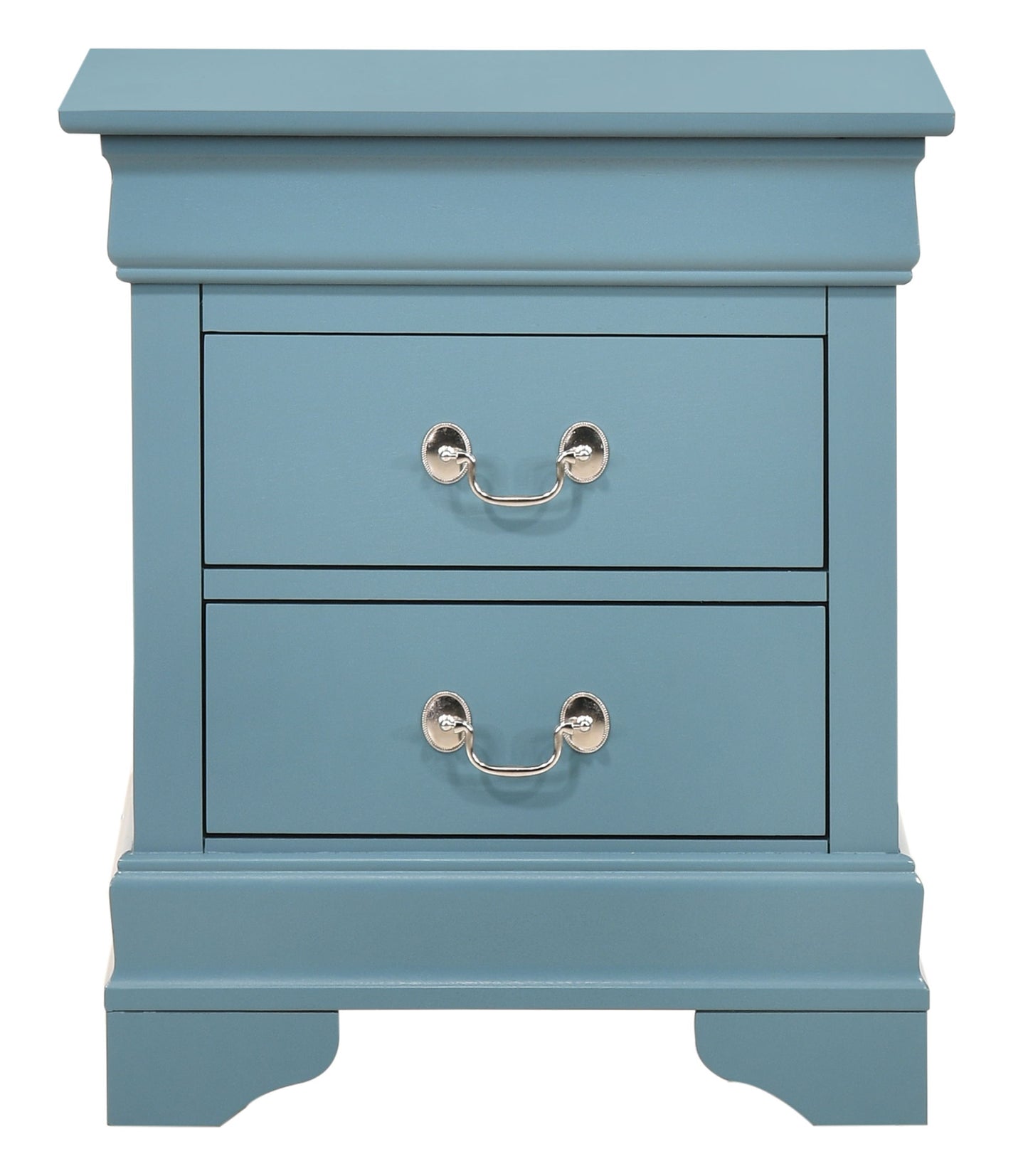 Louis Phillipe - Compact Nightstand - Teal