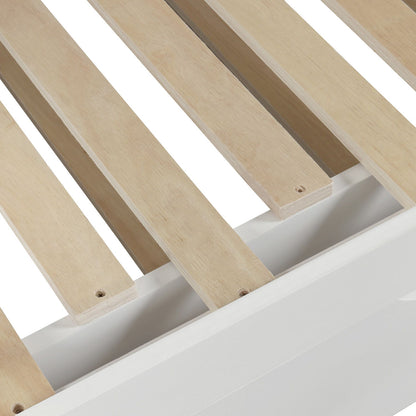 Extending Daybed With Trundle, Daybed With Trundle - White